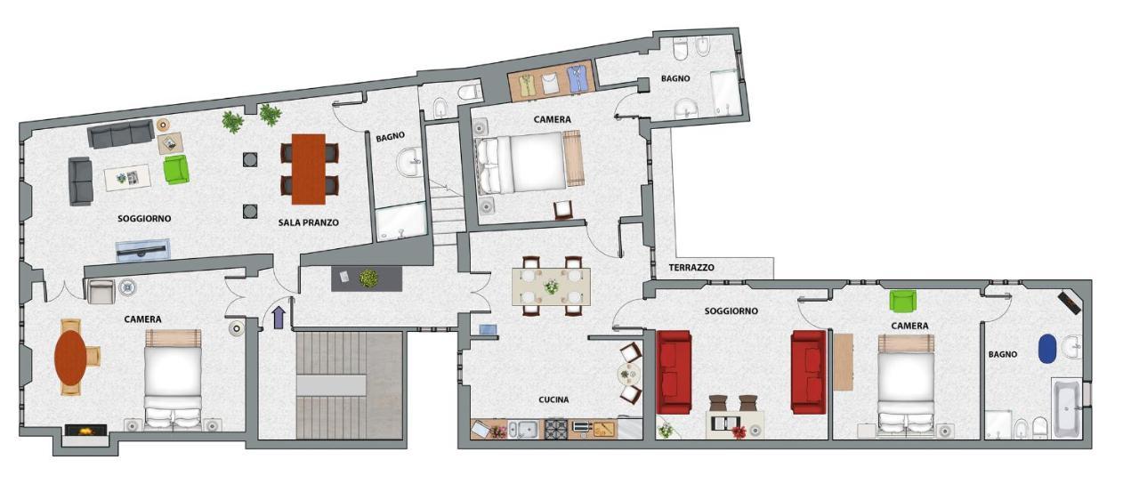 Acacia Firenze Apartments Artemisia-Angelica ภายนอก รูปภาพ